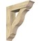 Ekena Millwork Funston Traditional Rough Sawn Bracket w/ Offset Brace, Douglas Fir, 8"W x 32"D x 36"H BKT0806X32X36FST01RDF - alternate 1